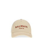 Beige Cotton Cap (Baseball Hat)