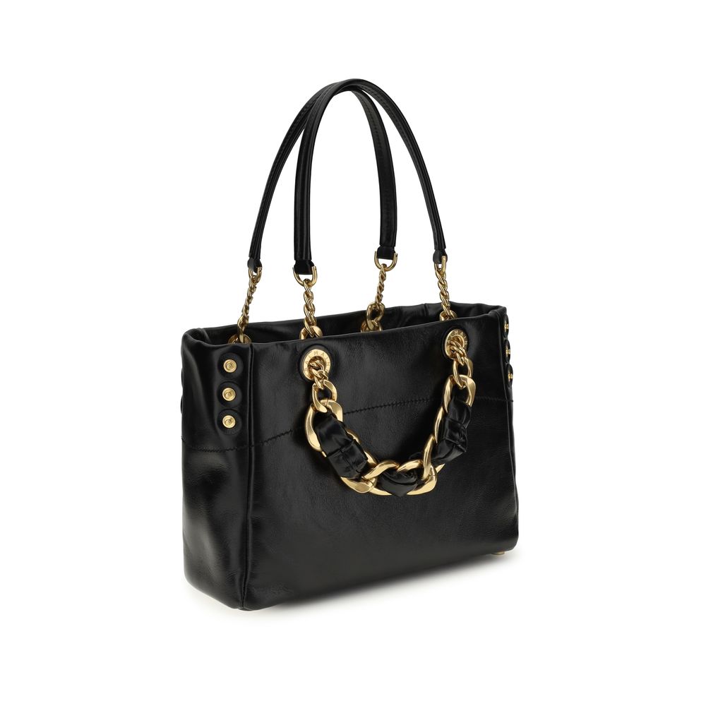 Black Calf Leather Bos Taurus Shoulder Bag