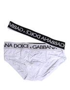 White Cotton Stretch Brando Brief Underwear