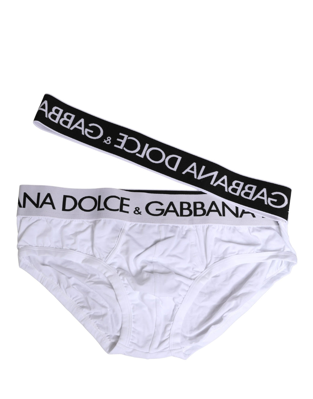 White Cotton Stretch Brando Brief Underwear