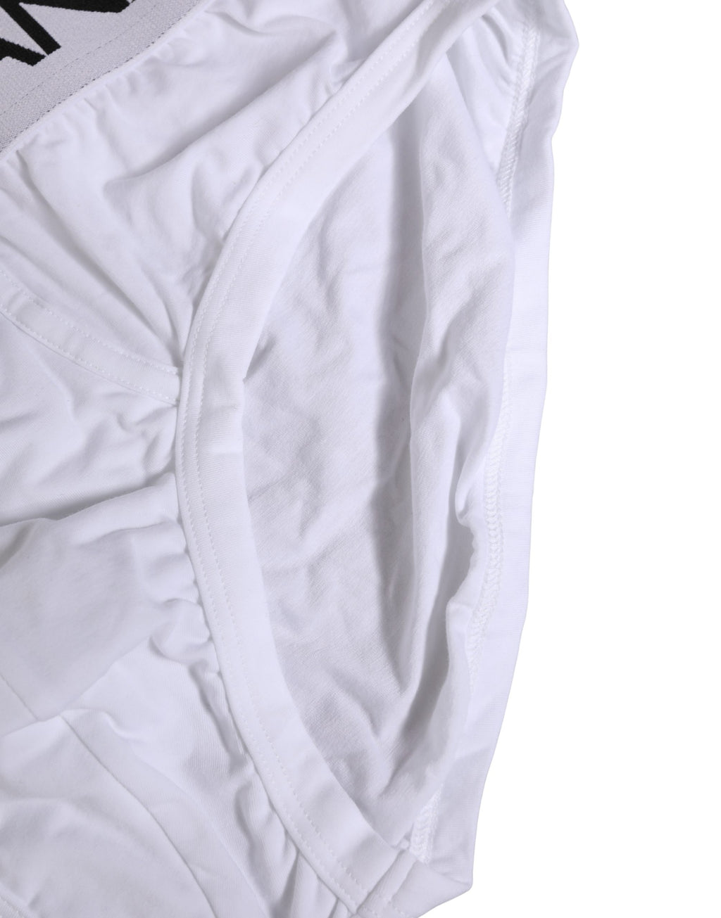 White Cotton Stretch Brando Brief Underwear