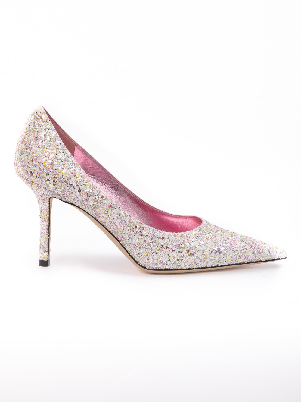Candy Pink Glitter Love 85 Pumps