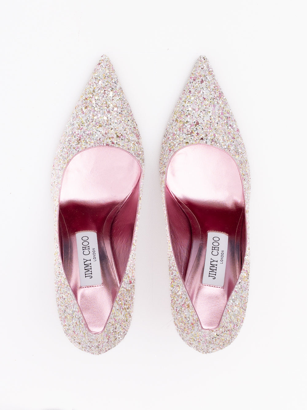 Candy Pink Glitter Love 85 Pumps