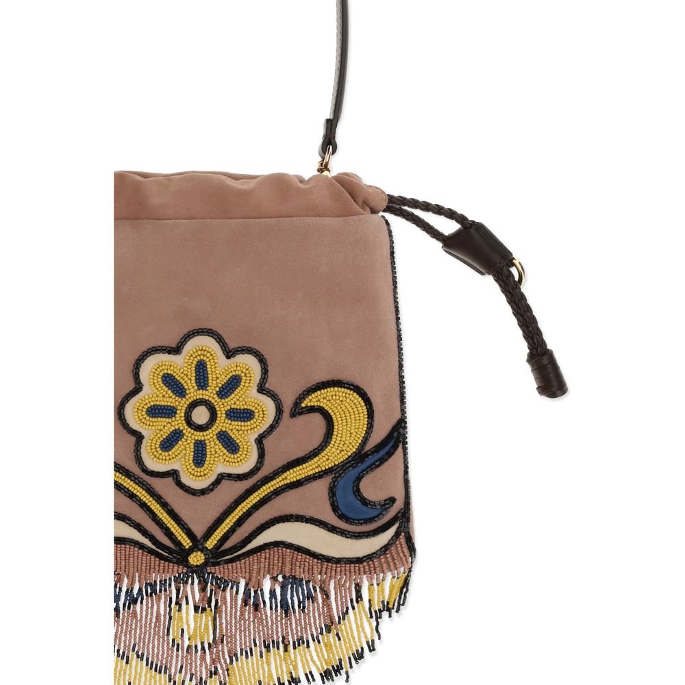 Multicolor Goatskin Handbag