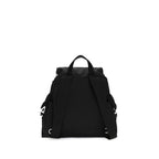 Black Recycled Polyamide Backpack