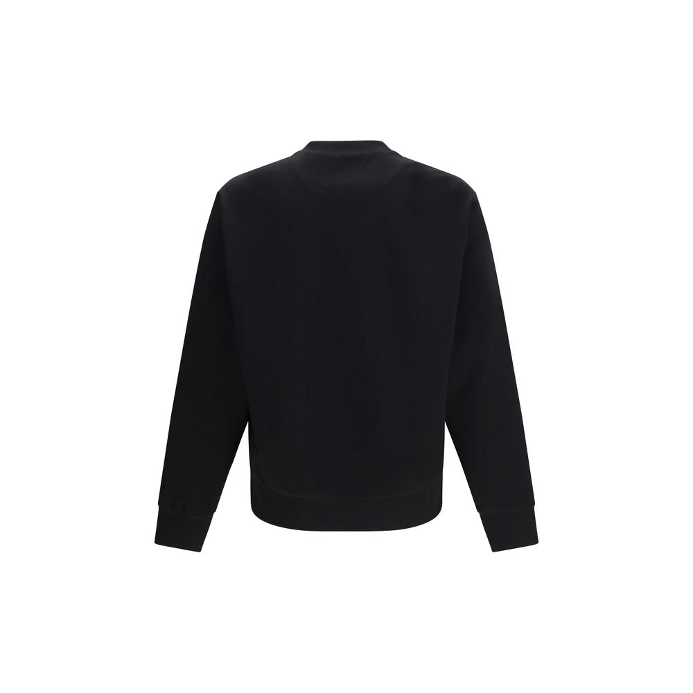 Black Viscose Sweatshirt