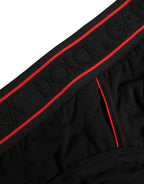 Black Logo Waistband Brando Brief Underwear