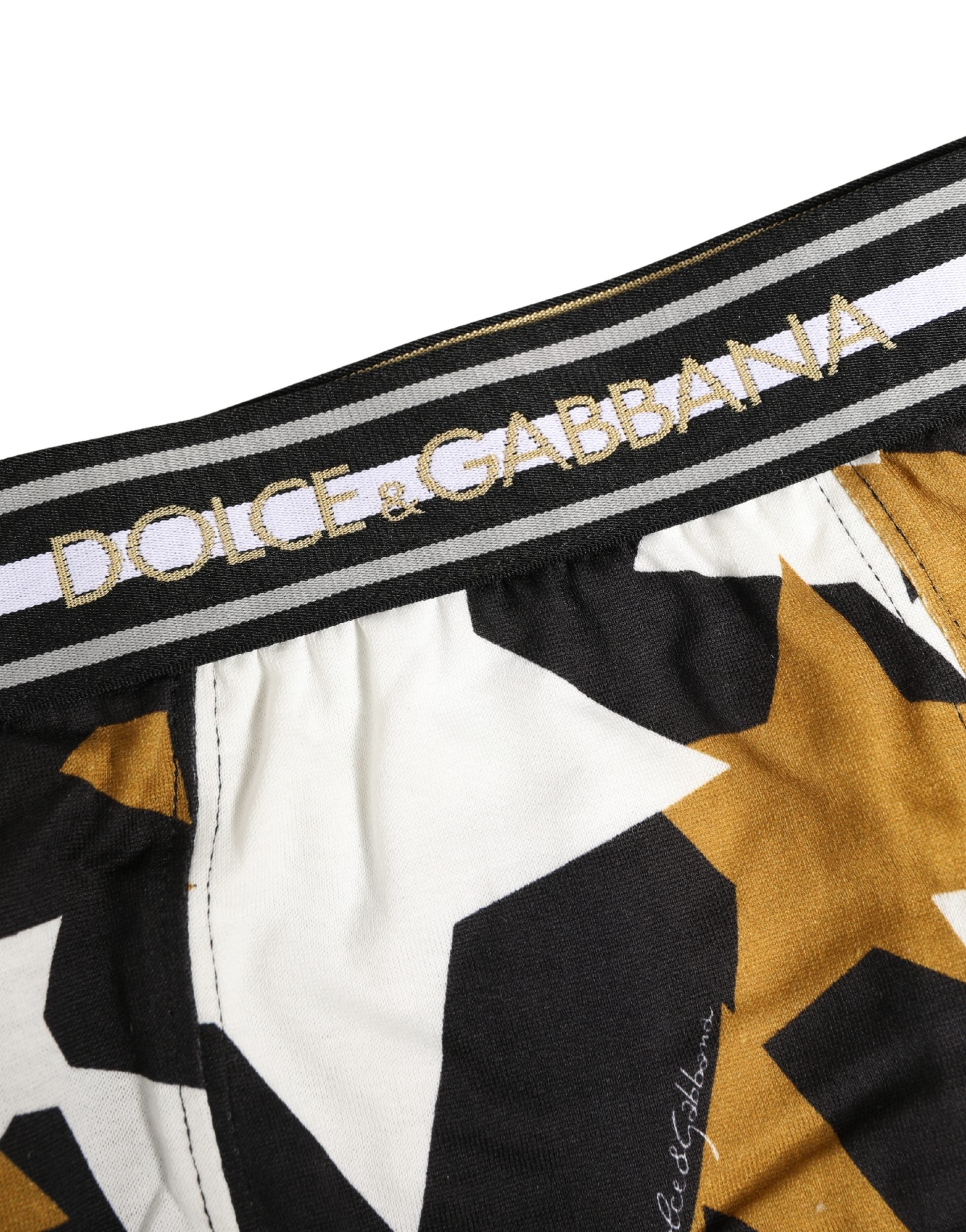 Multicolor Stars Print Regular Boxer Underwear