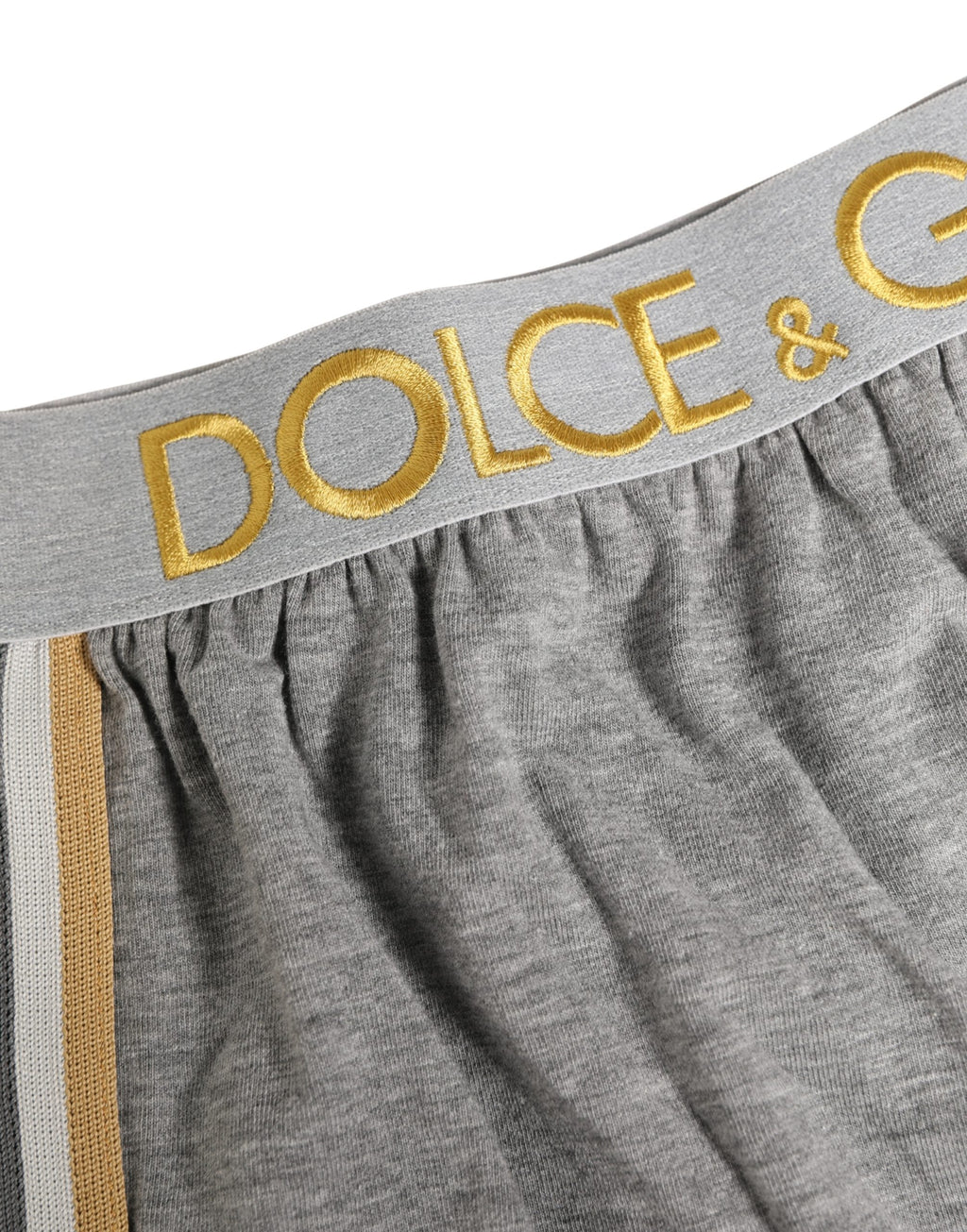 Gray Logo Waistband Cotton Men Boxer Underwear