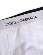 White Logo Waistband Men Brando Brief Underwear