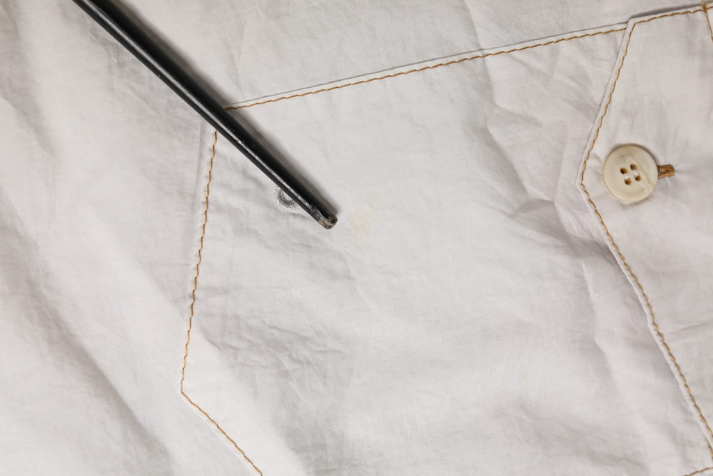 White Cotton Mid Waist Chino Bermuda Shorts
