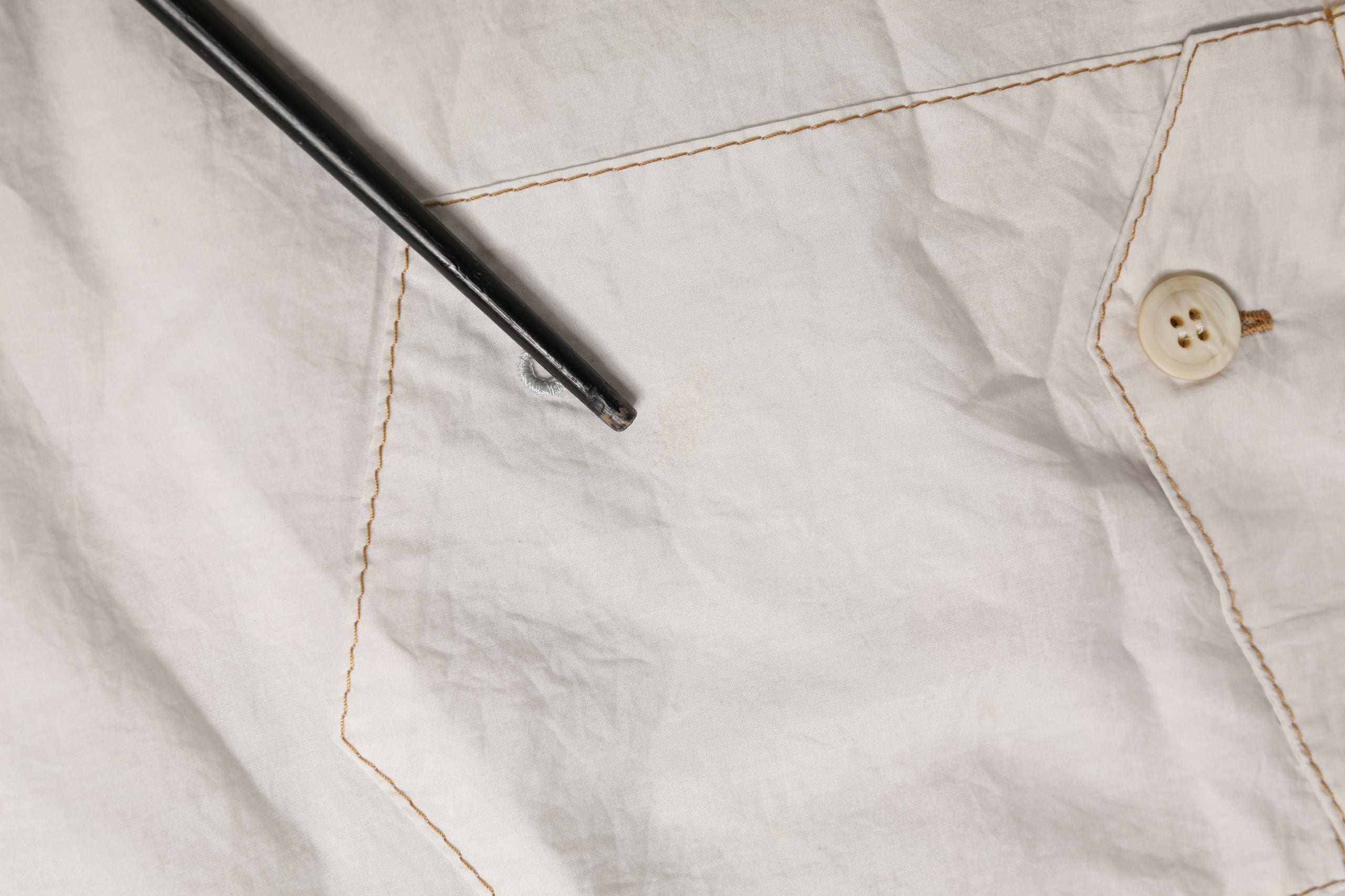 White Cotton Mid Waist Chino Bermuda Shorts