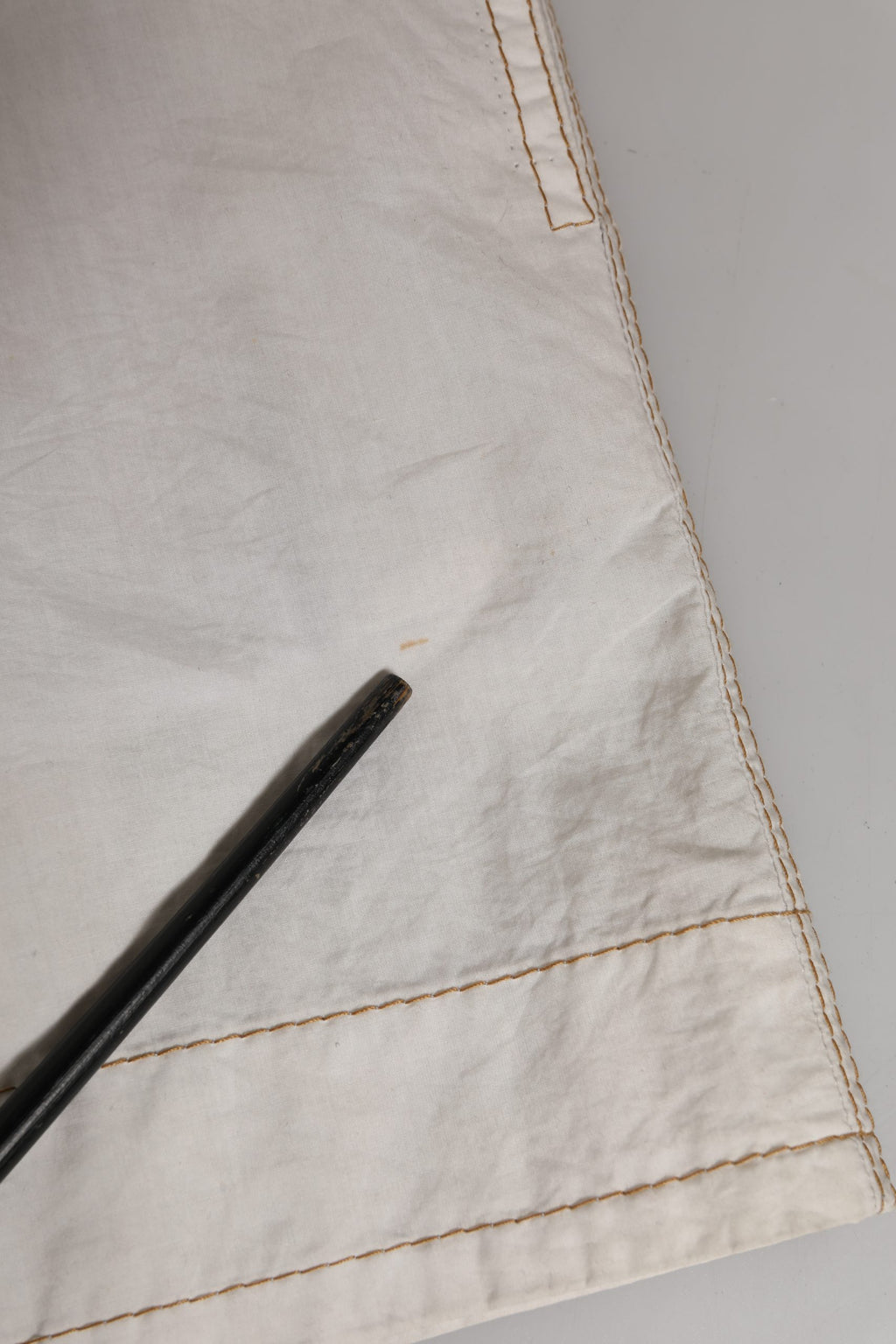 White Cotton Mid Waist Chino Bermuda Shorts
