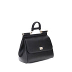 Black Calf Leather Bos Taurus Handbag