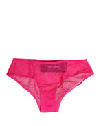 Pink Lace Cheekini Lingerie Panty Brief Underwear