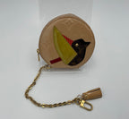 LOUIS VUITTON Micro Boite Chapeau Patent Patchwork LV Bird Coin Purse