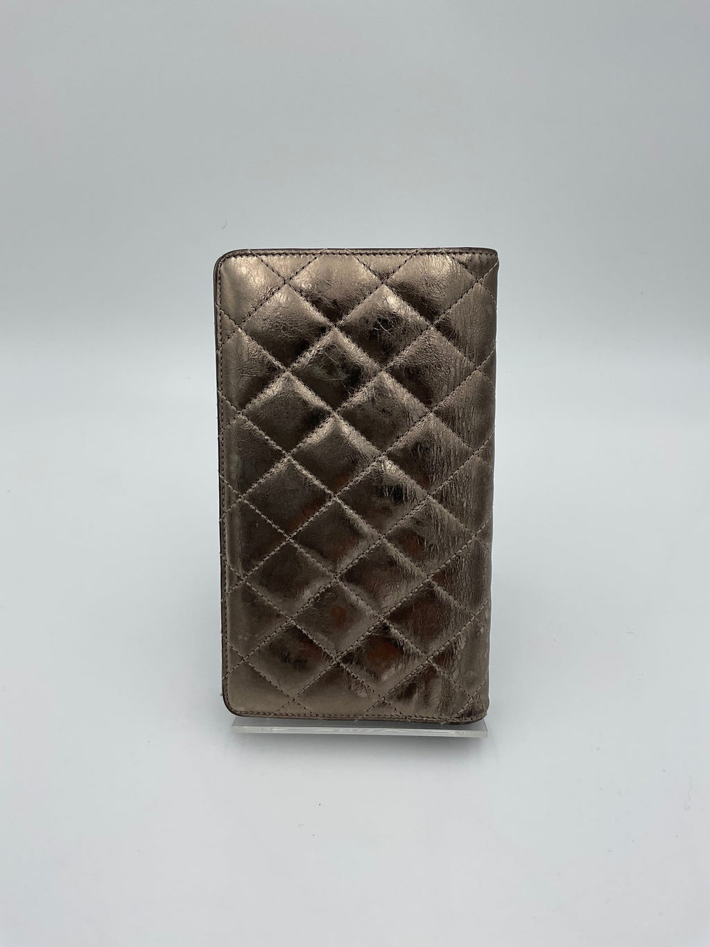 CHANEL Matèlassè Platinum Wallet