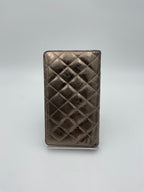 CHANEL Matèlassè Platinum Wallet