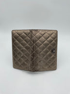 CHANEL Matèlassè Platinum Wallet