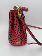 DOLCE & GABBANA Sicily in Reptile Skin Handbag