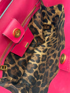 DOLCE & GABBANA Sicily in Reptile Skin Handbag