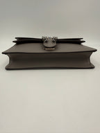 GUCCI DIONYSUS Hammered Leather Grey Handbag