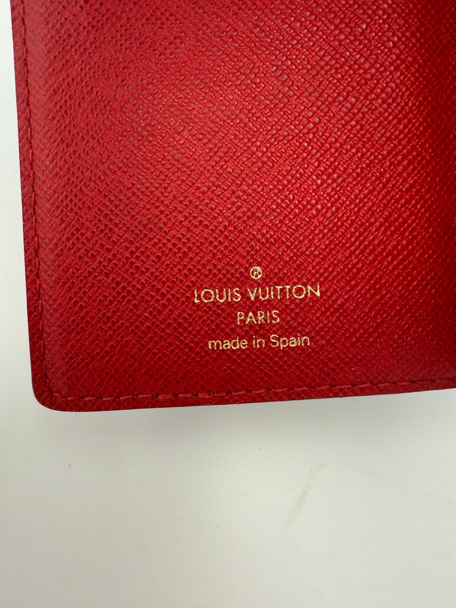 LOUIS VUITTON PUSH-LOCK Damier Ebene Wallet