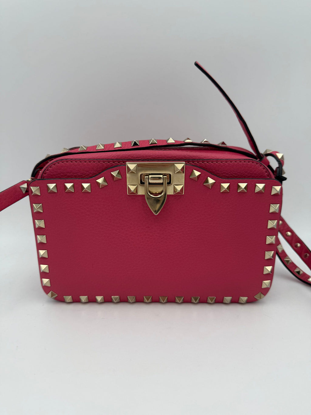 VALENTINO GARAVANI Rockstud Camera Bag Pink
