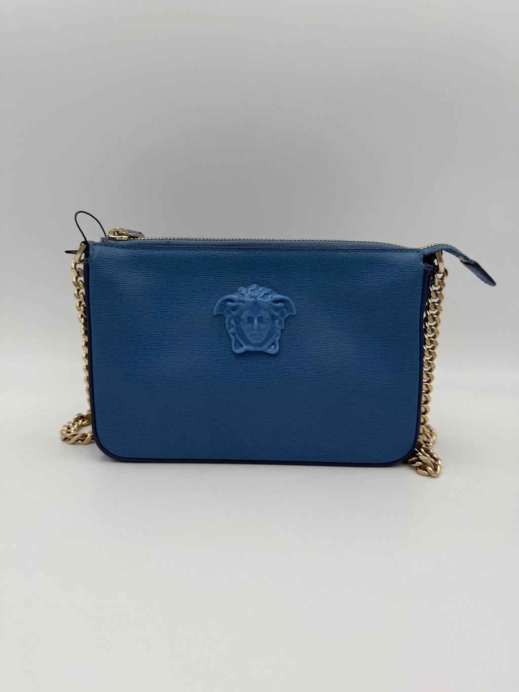 VERSACE LA MEDUSA Leather Shoulder Bag