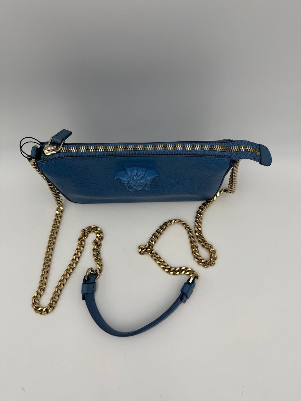 VERSACE LA MEDUSA Leather Shoulder Bag