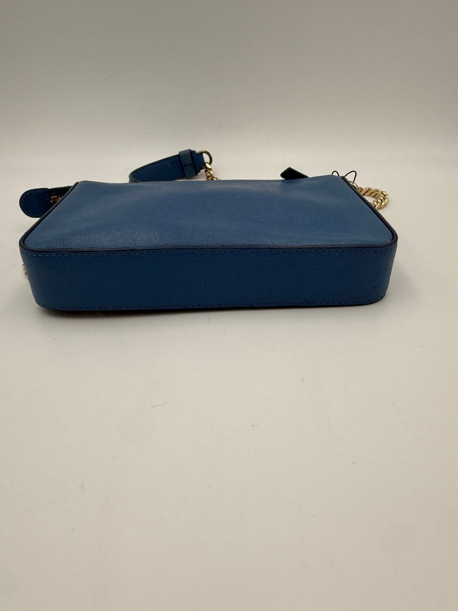 VERSACE LA MEDUSA Leather Shoulder Bag