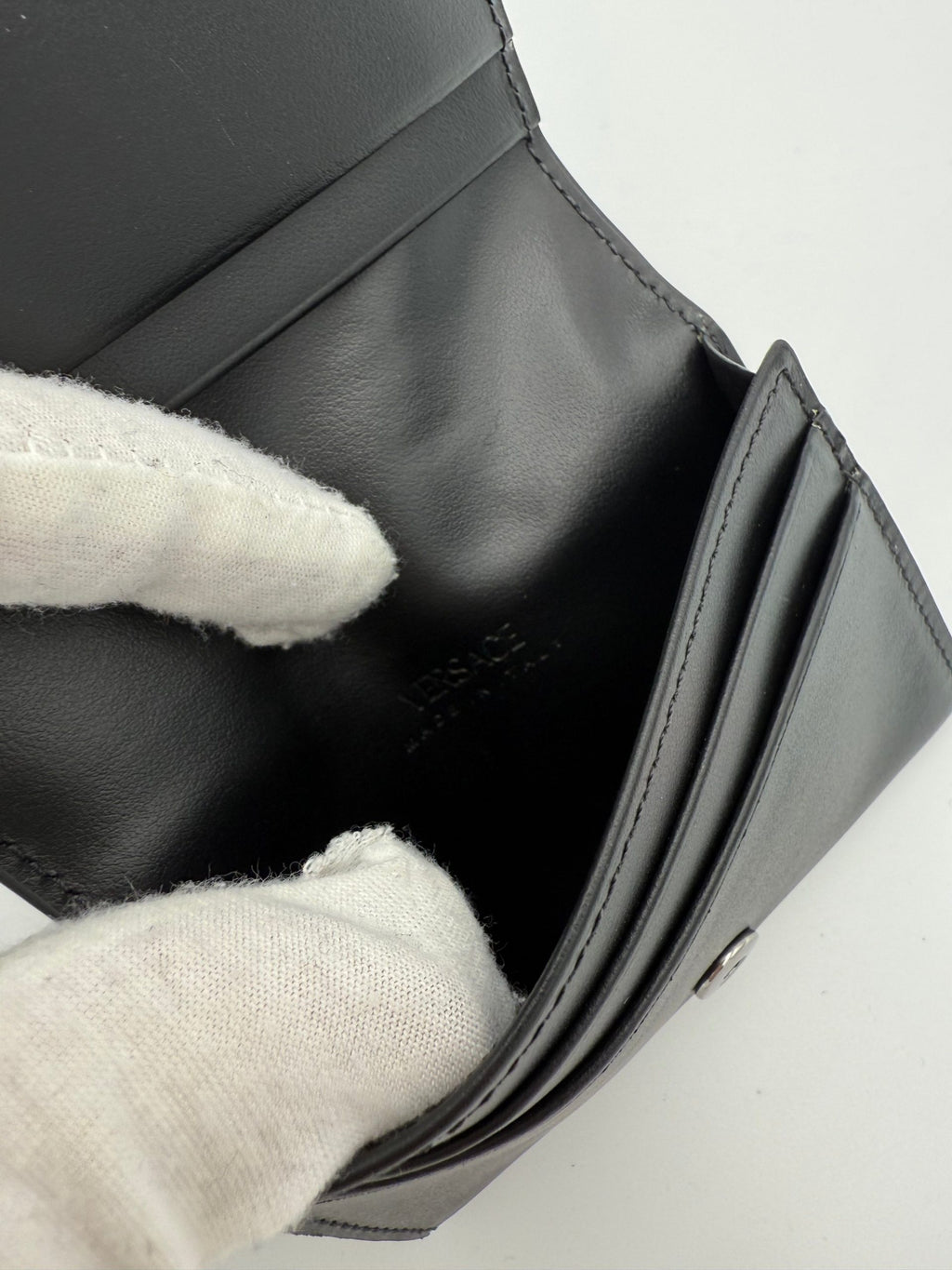 VERSACE LA GRECA Compact Wallet