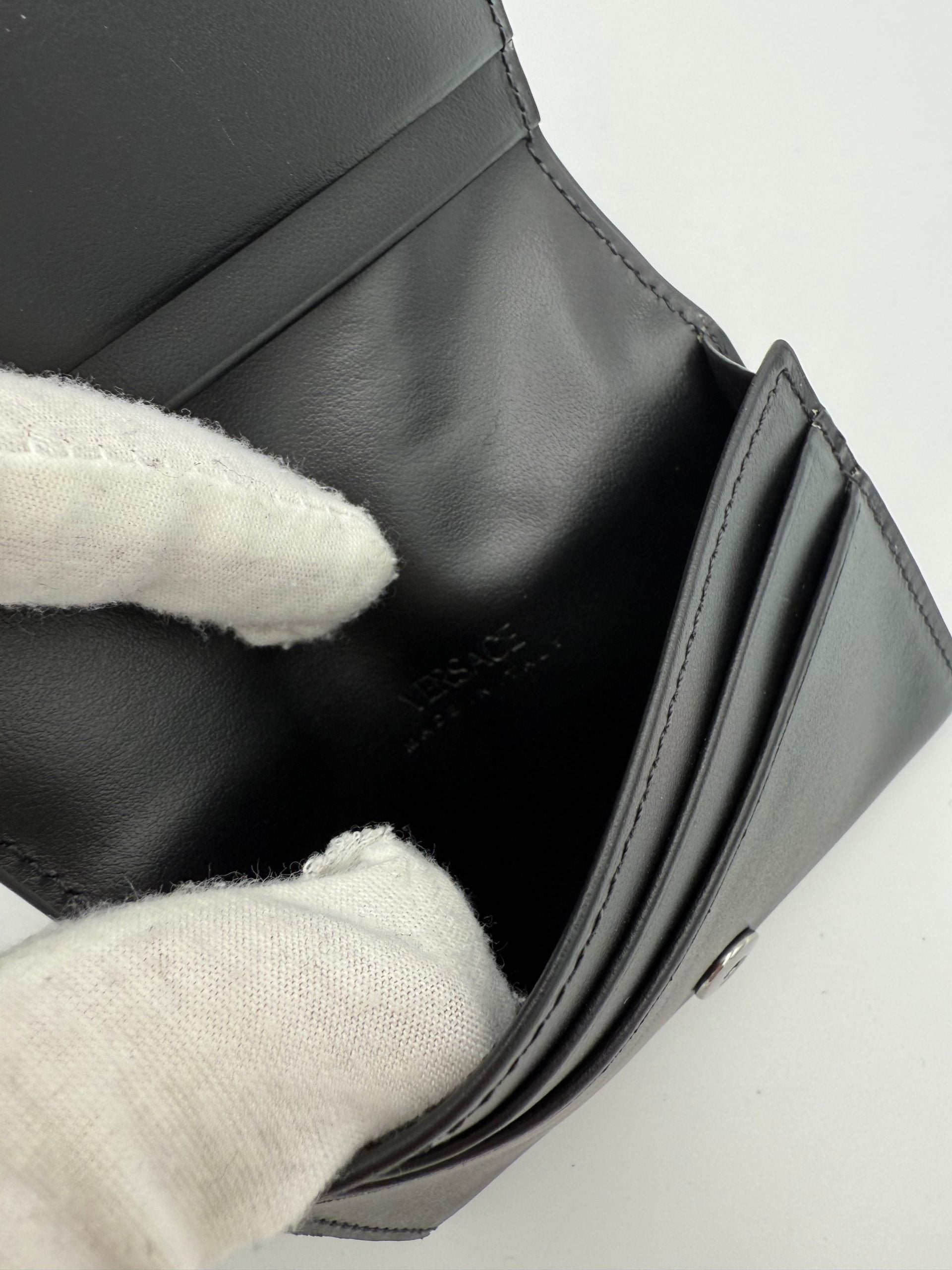 VERSACE LA GRECA Compact Wallet
