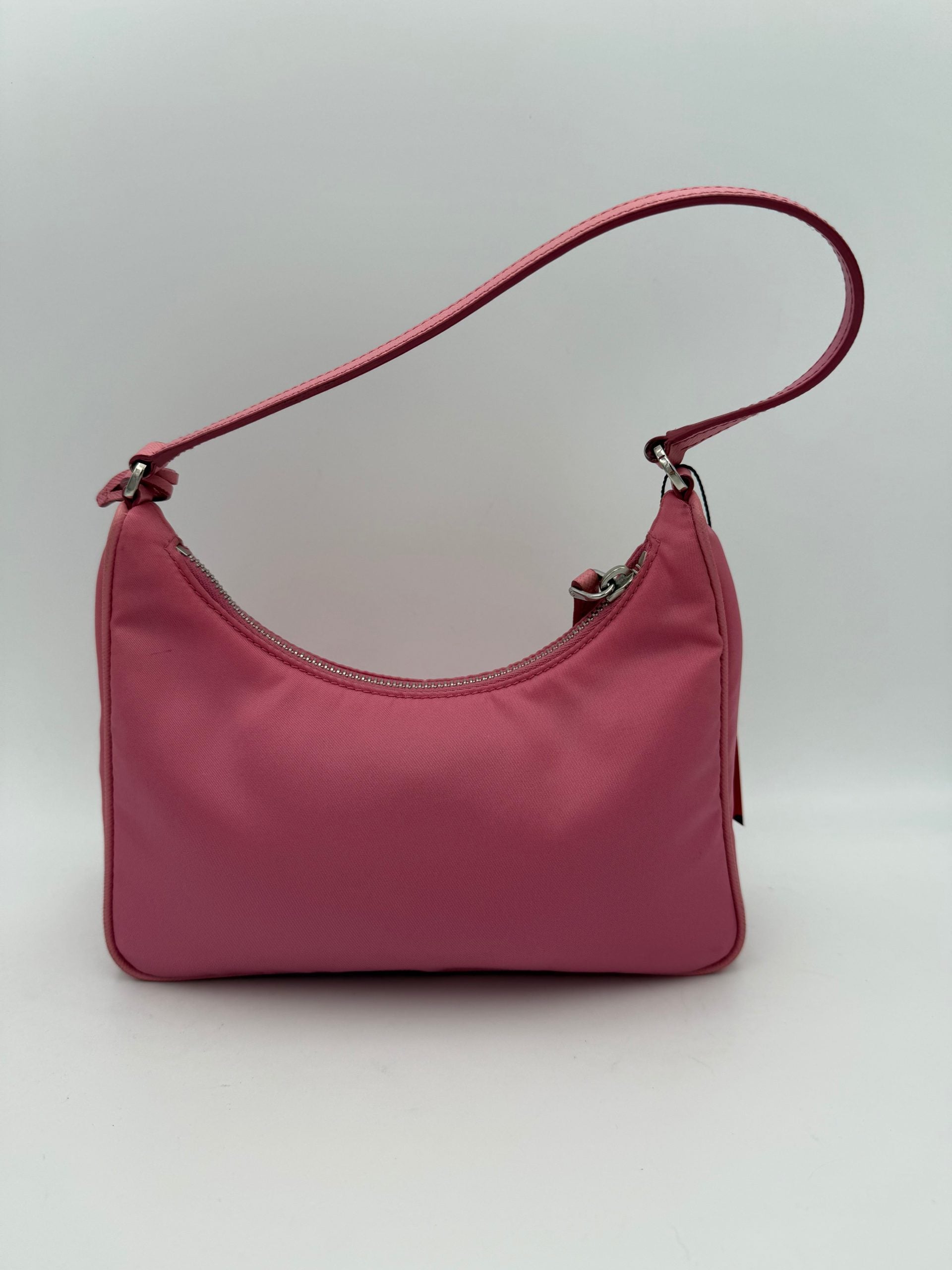 PRADA HOBO Re-Nylon Pink Handbag