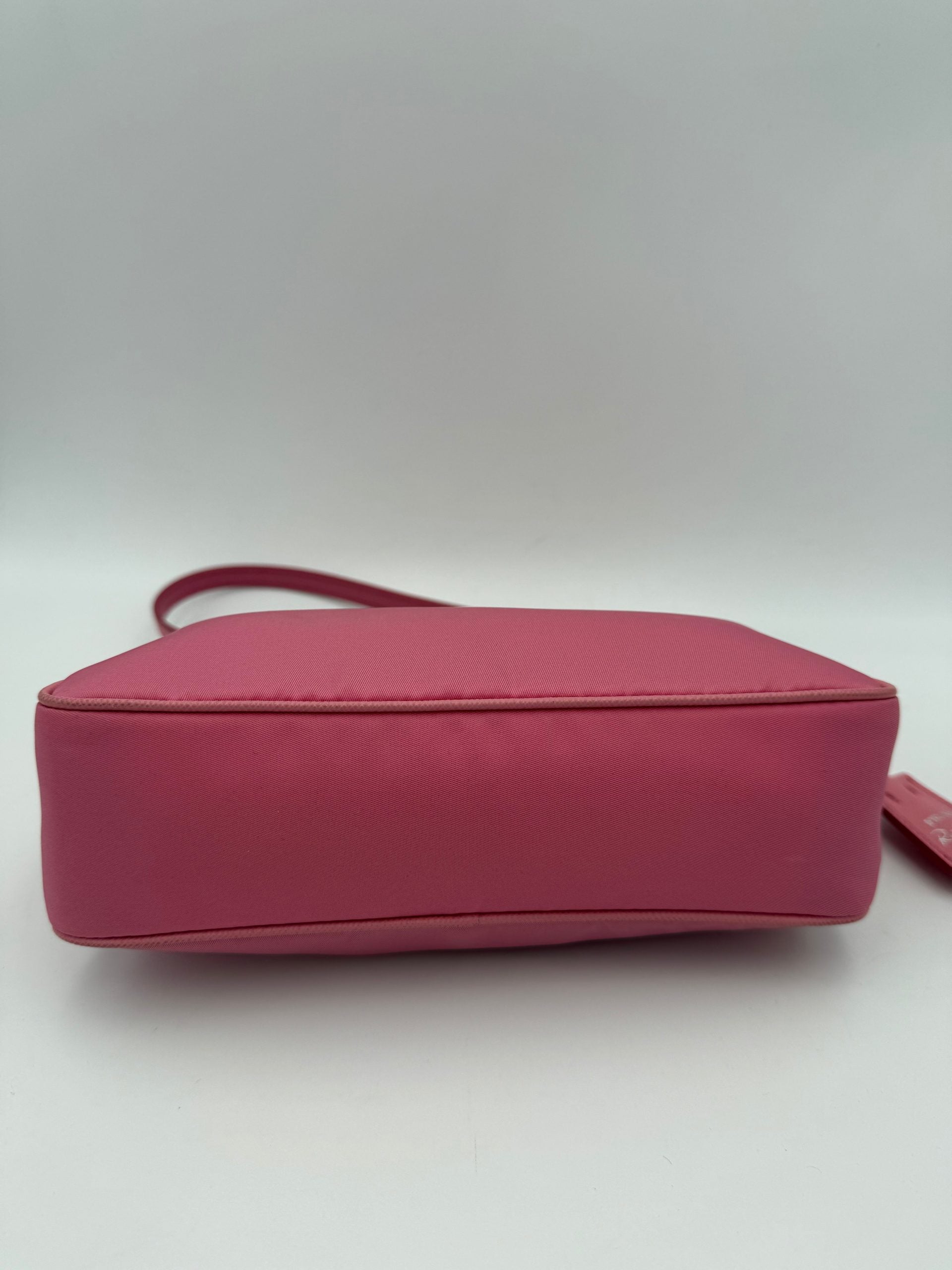 PRADA HOBO Re-Nylon Pink Handbag