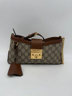 GUCCI PADLOCK GG Supreme Shoulder Bag