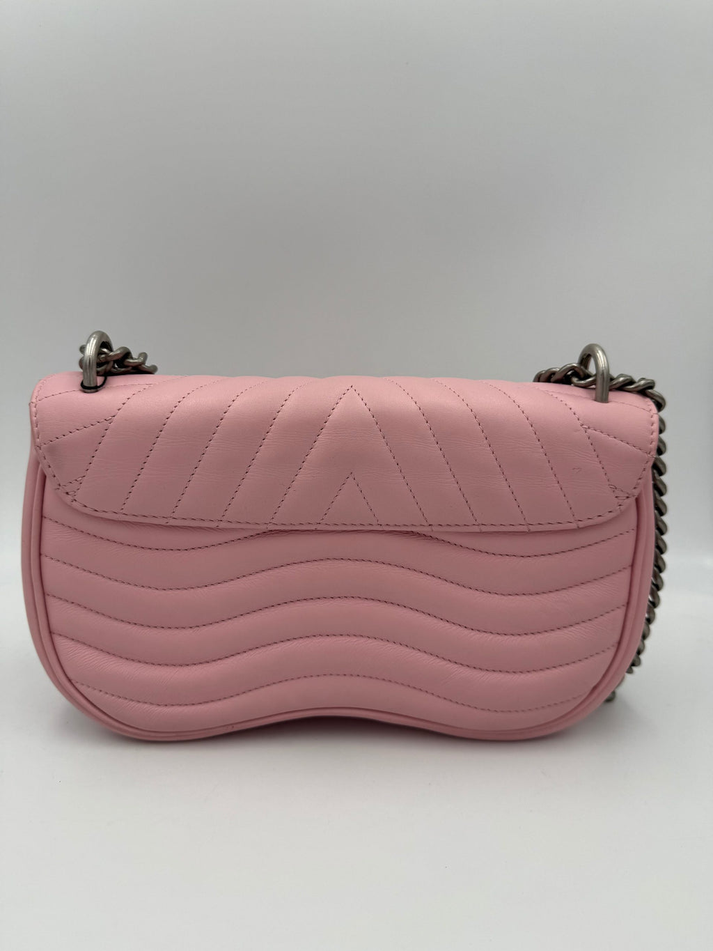 LOUIS VUITTON NEW WAVE Rosa MM Leather Handbag
