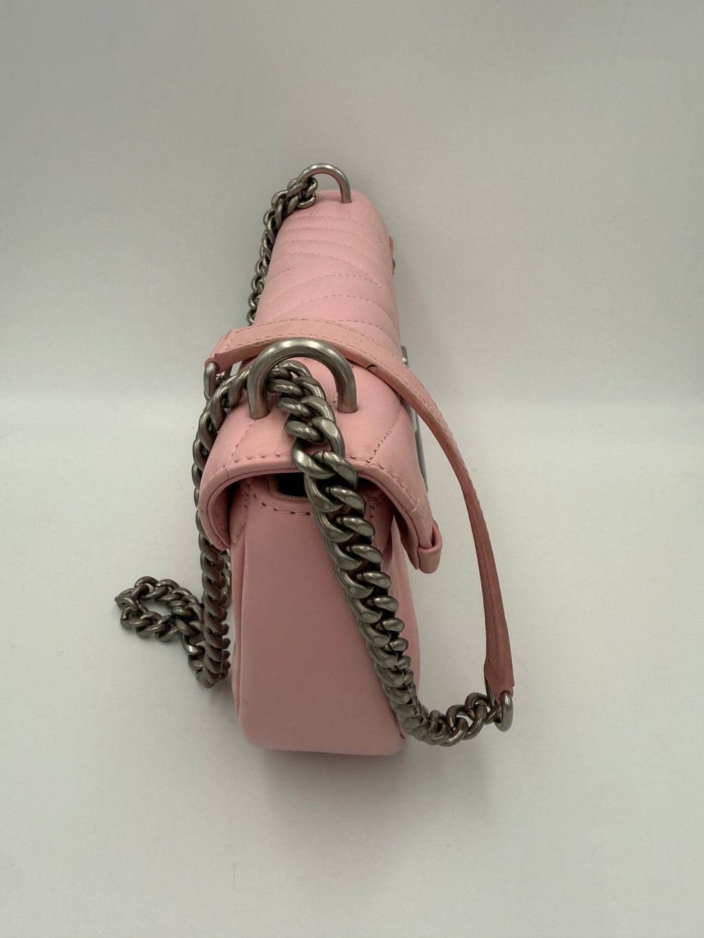 LOUIS VUITTON NEW WAVE Rosa MM Leather Handbag