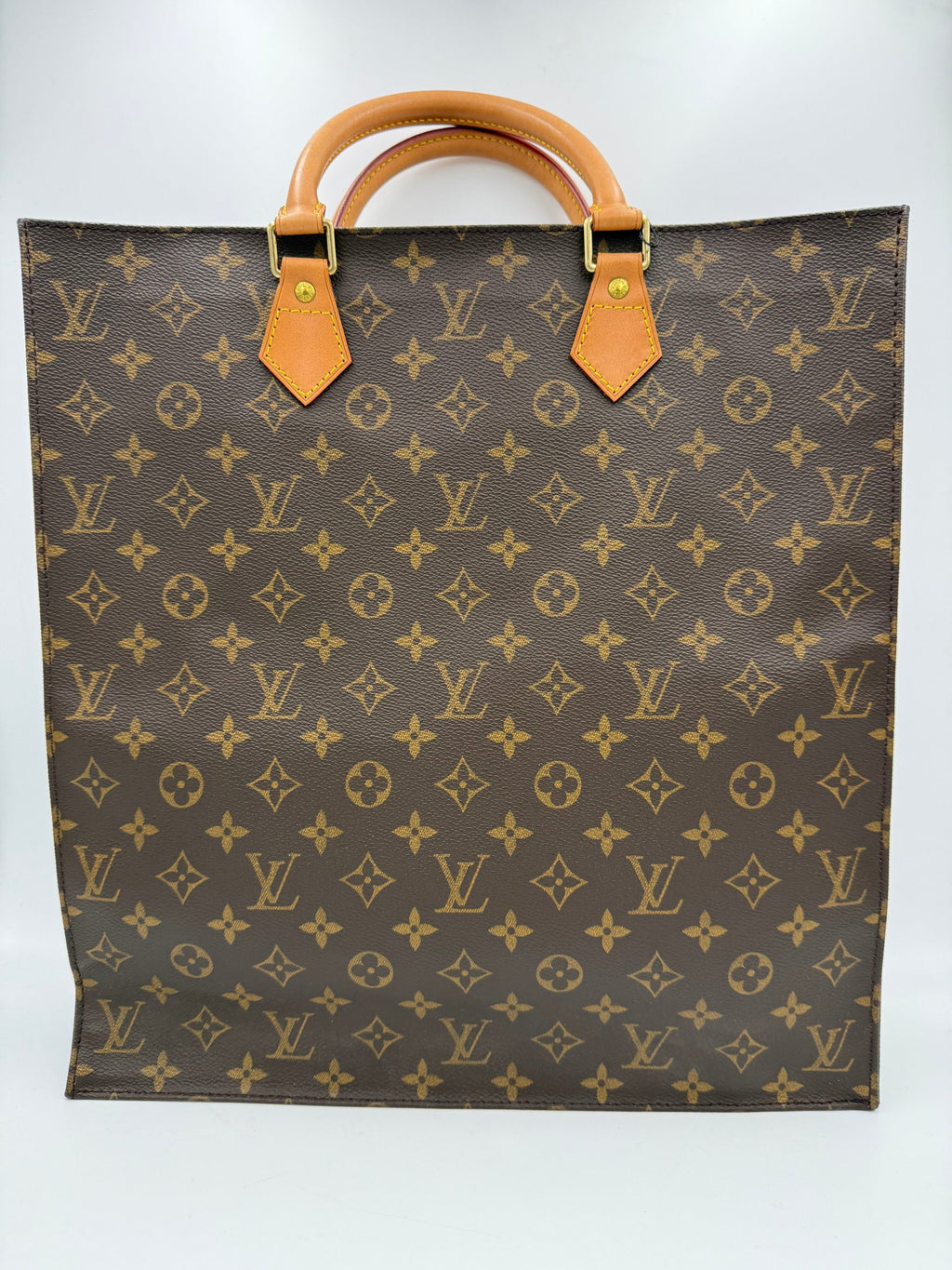 LOUIS VUITTON SAC PLAT Monogram Handbag