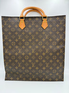 LOUIS VUITTON SAC PLAT Monogram Handbag