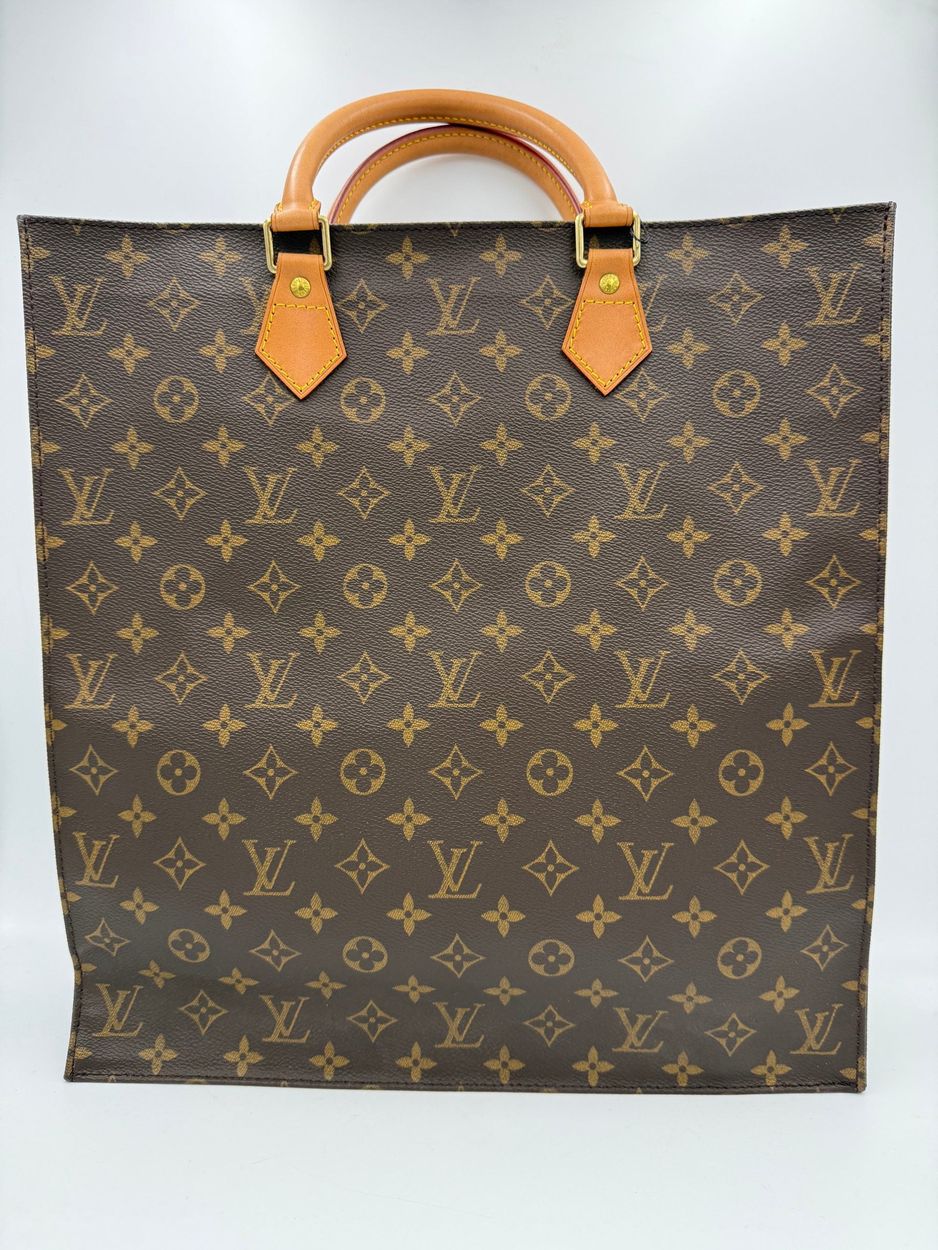 LOUIS VUITTON SAC PLAT Monogram Handbag