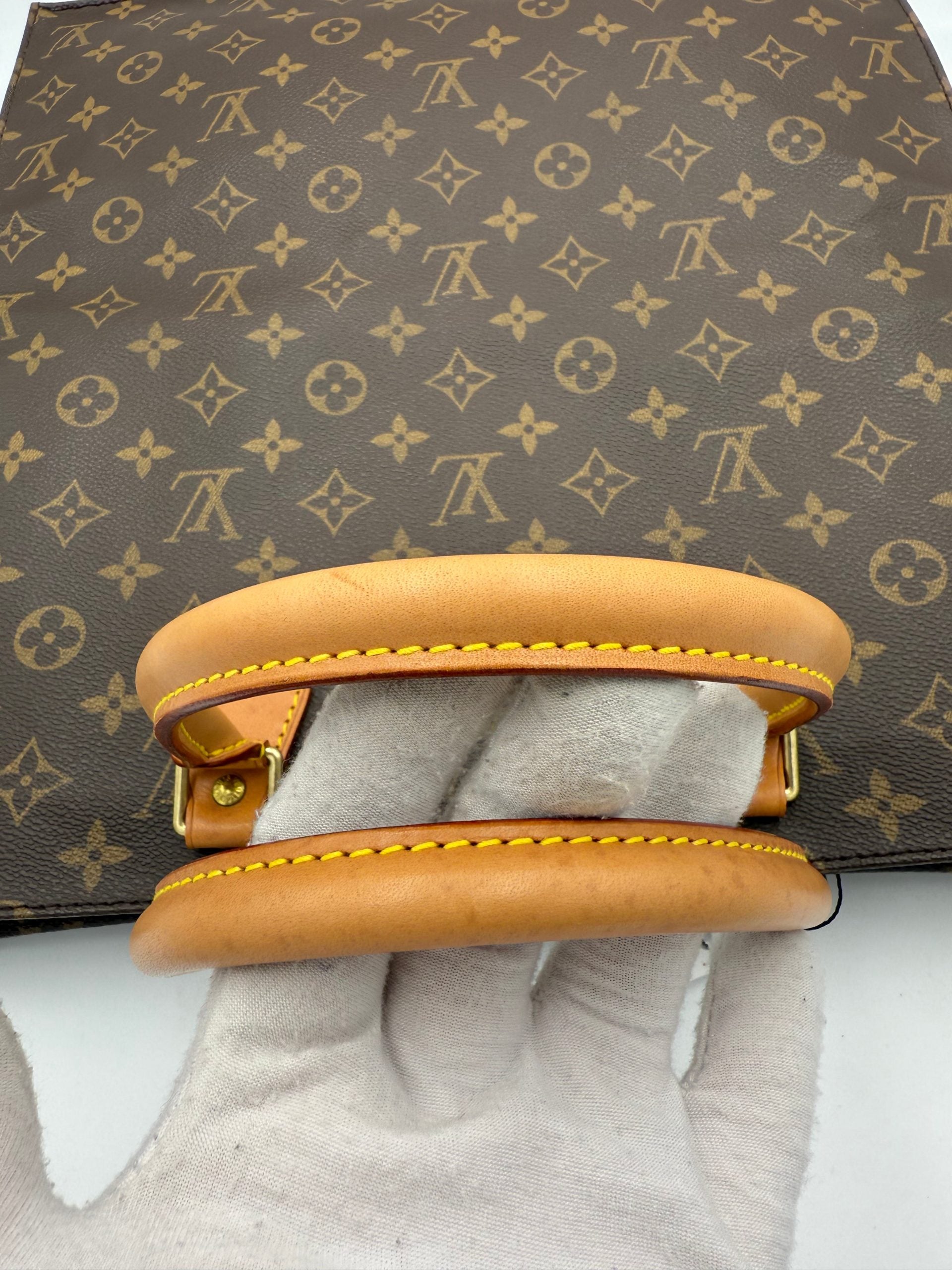 LOUIS VUITTON SAC PLAT Monogram Handbag