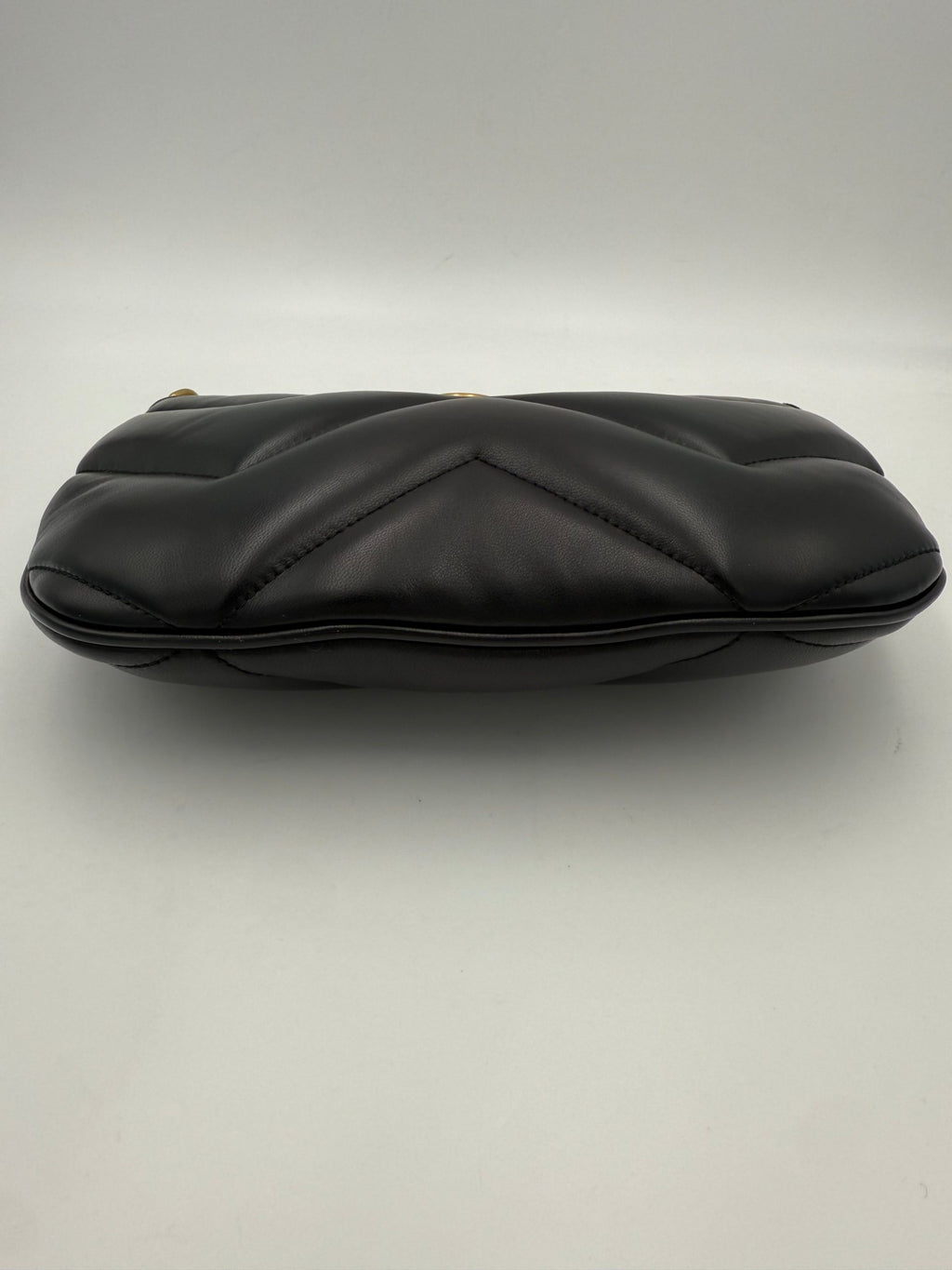 GUCCI HOBO PUFFER MARMONT Black Handbag