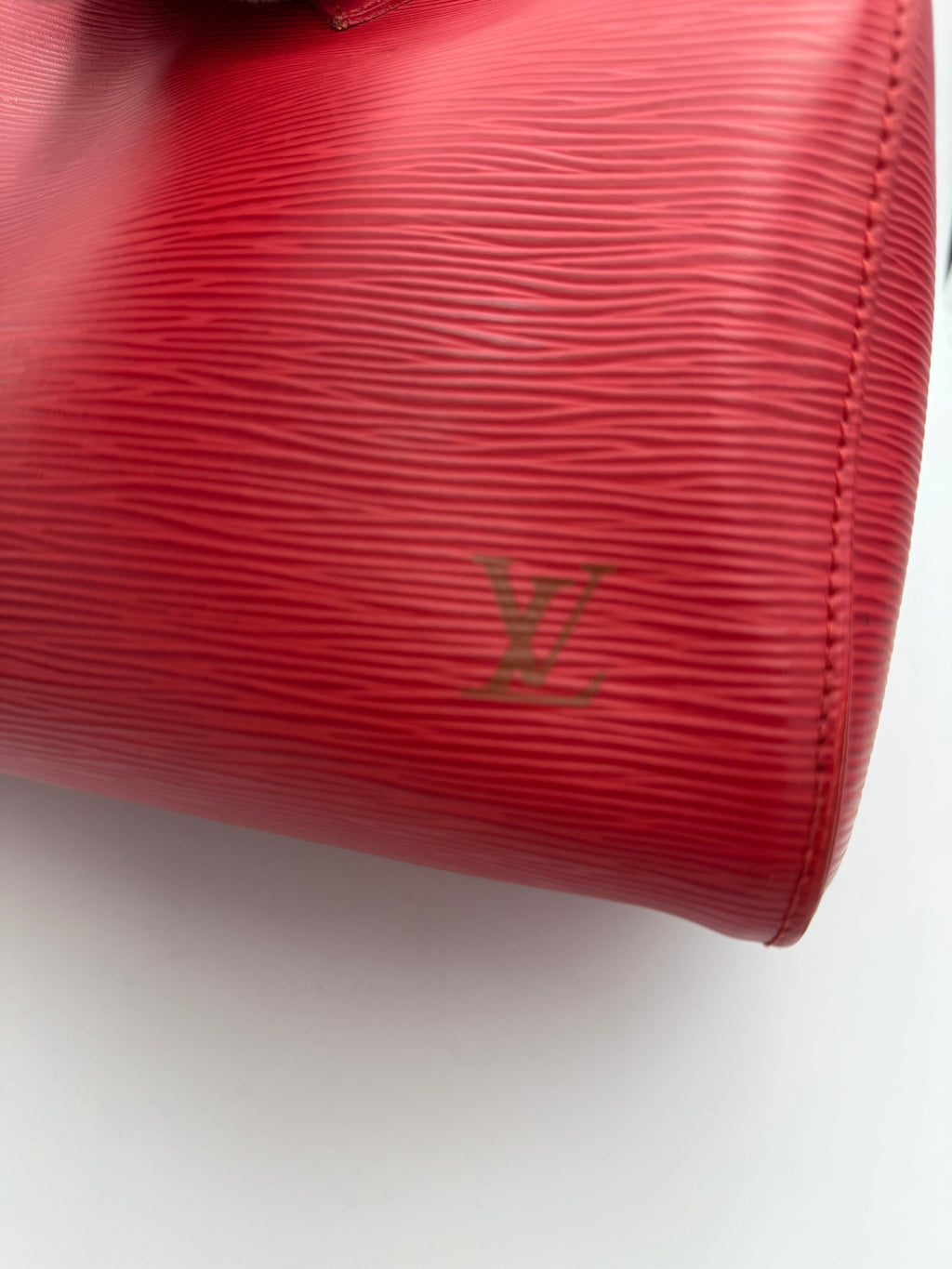LOUIS VUITTON Speedy 35 EPI Red Handbag