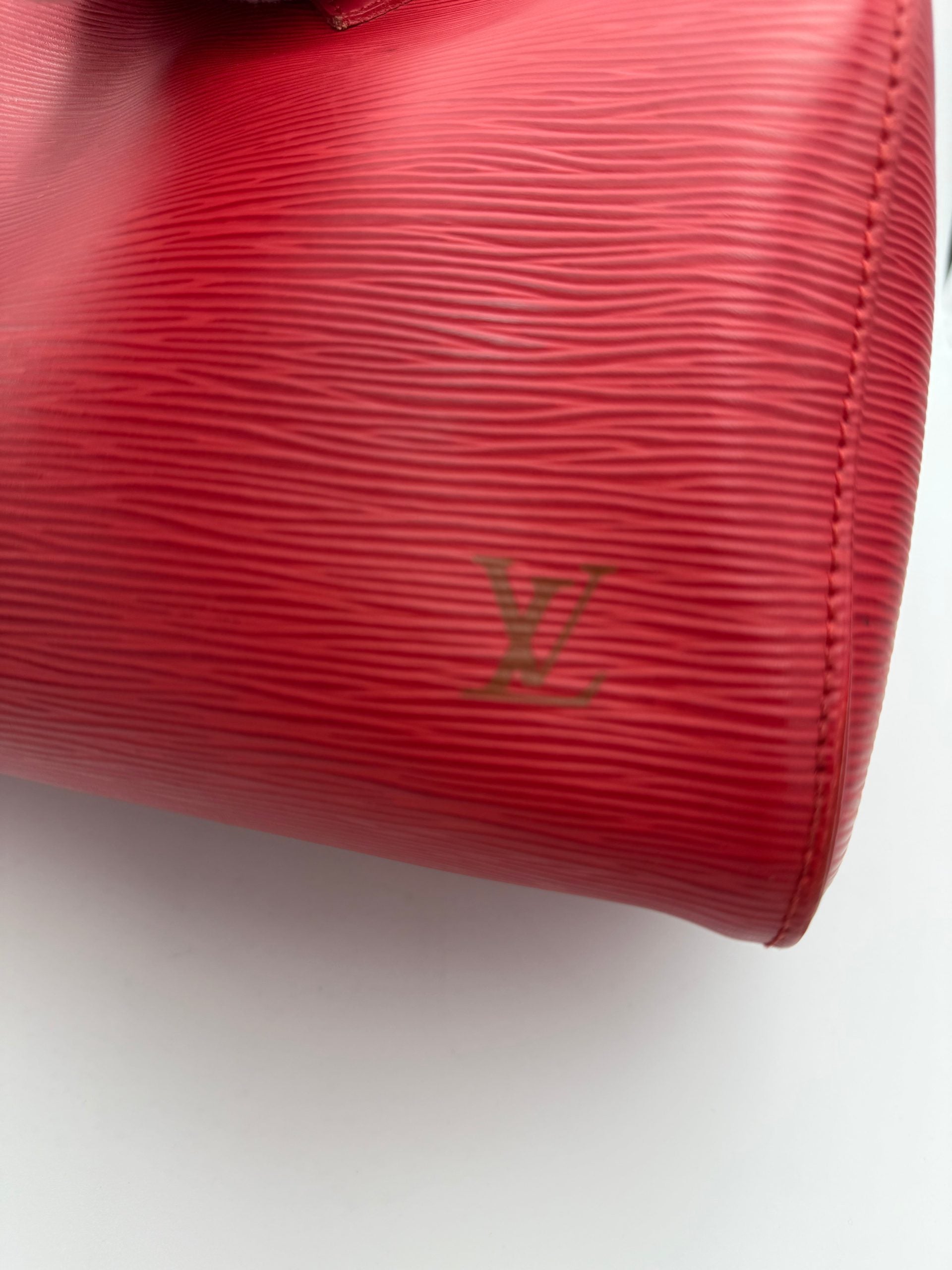 LOUIS VUITTON Speedy 35 EPI Red Handbag
