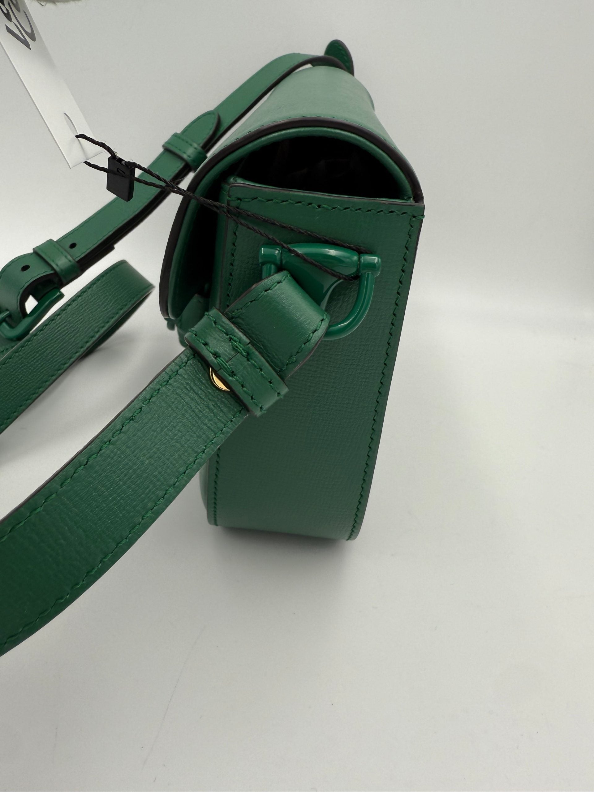GUCCI HORSEBIT 1955 Emerald Handbag