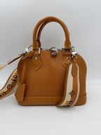 LOUIS VUITTON Alma BB EPI Gold Miel Handbag