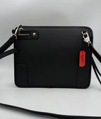 GUCCI GG Hammered Leather Shoulder Bag
