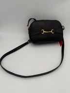 CELINE CRECY Plain Black Handbag