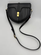 CELINE Sac 16 Besace Black Large Bag